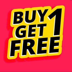 BUY ONE GET ONE FREE